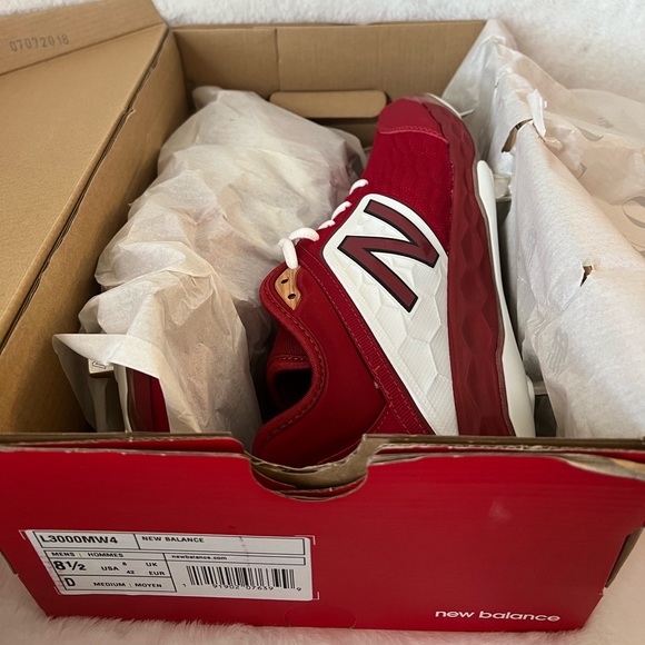 🚫SOLD🚫 New in Box New Balance Metal Baseball Cleats Men’s 8.5 M - Picture 5 of 9